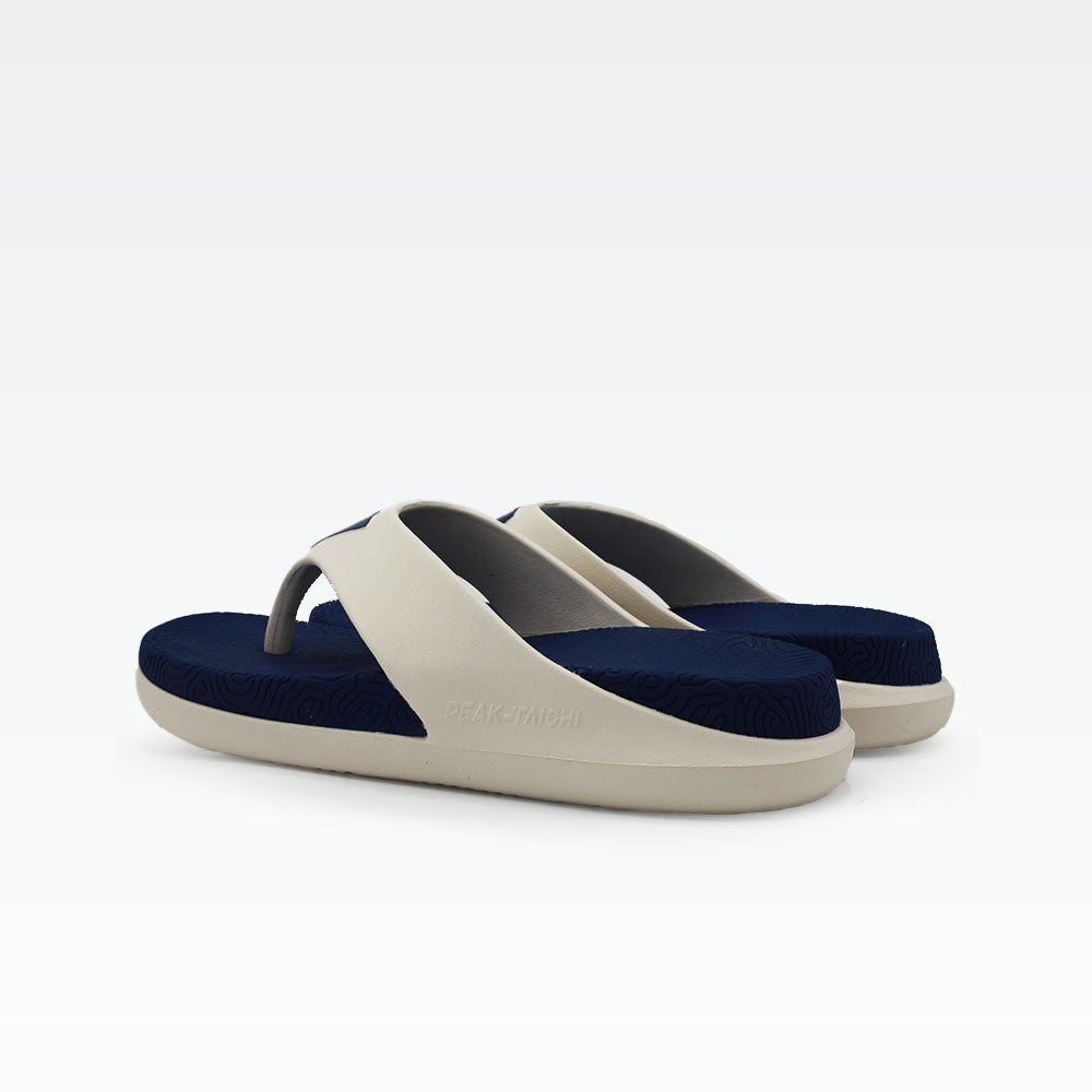 Peak taichi slippers Off white blue