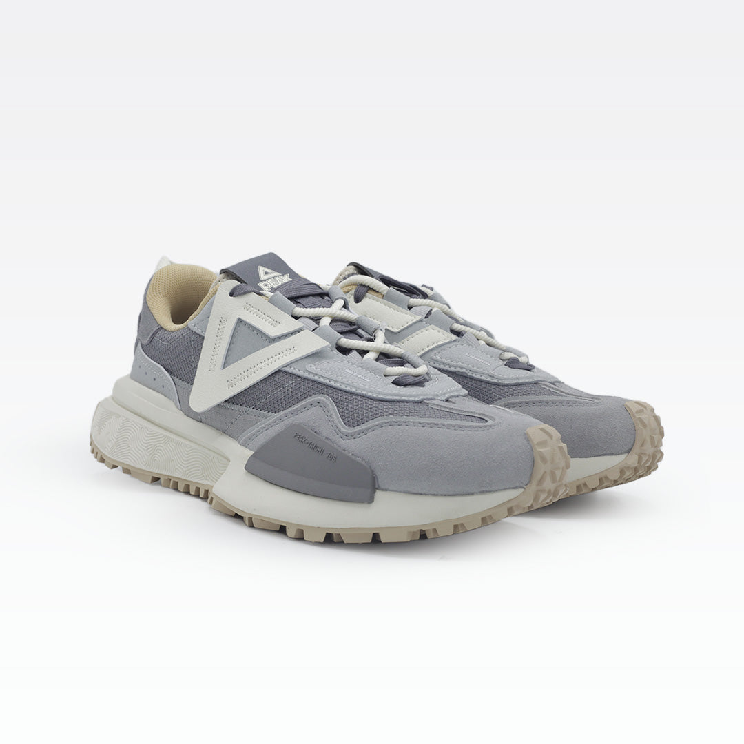 Peak taichi casual shoes white grey