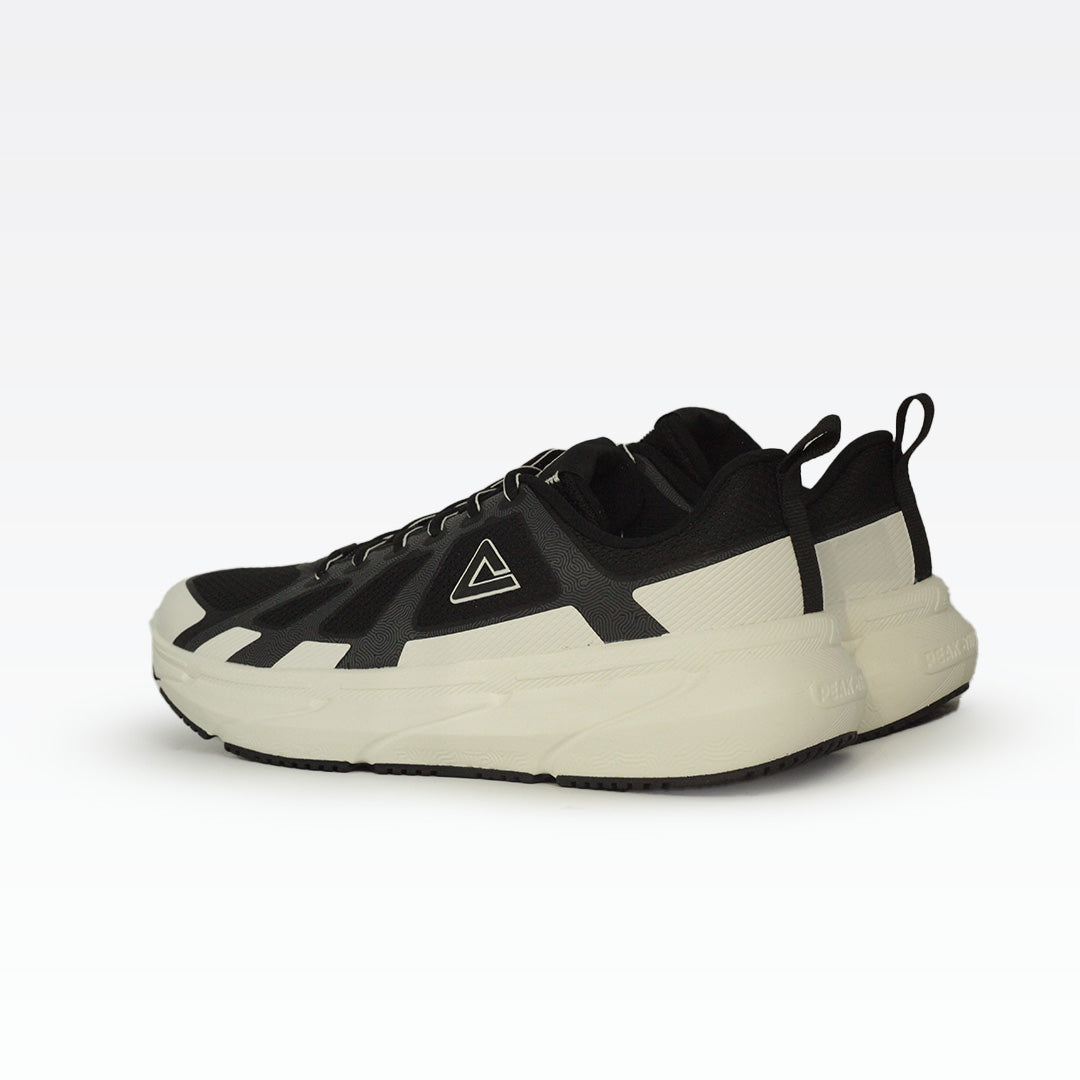 Peak taichi walking shoes black white