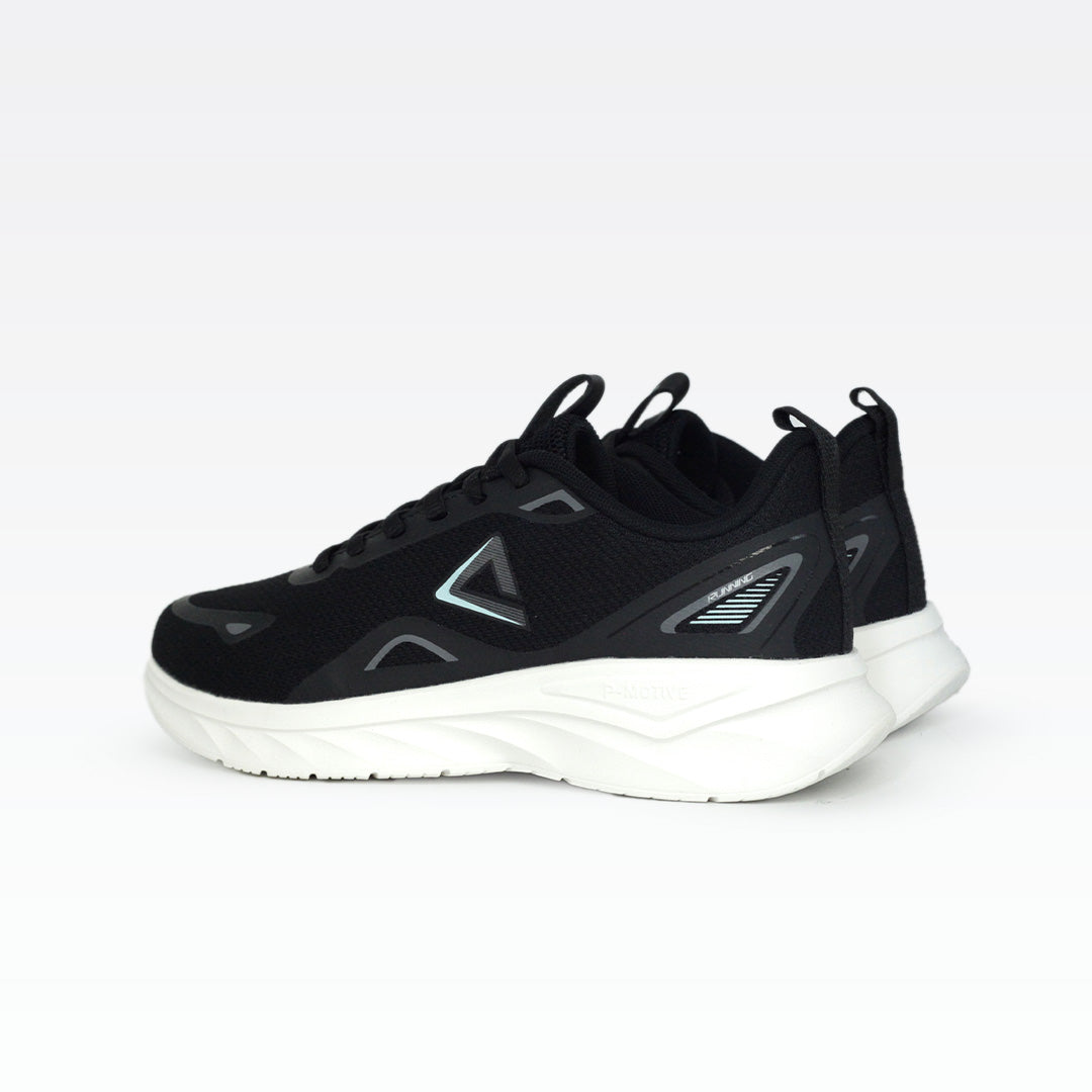 Peak taichi running shoes black white