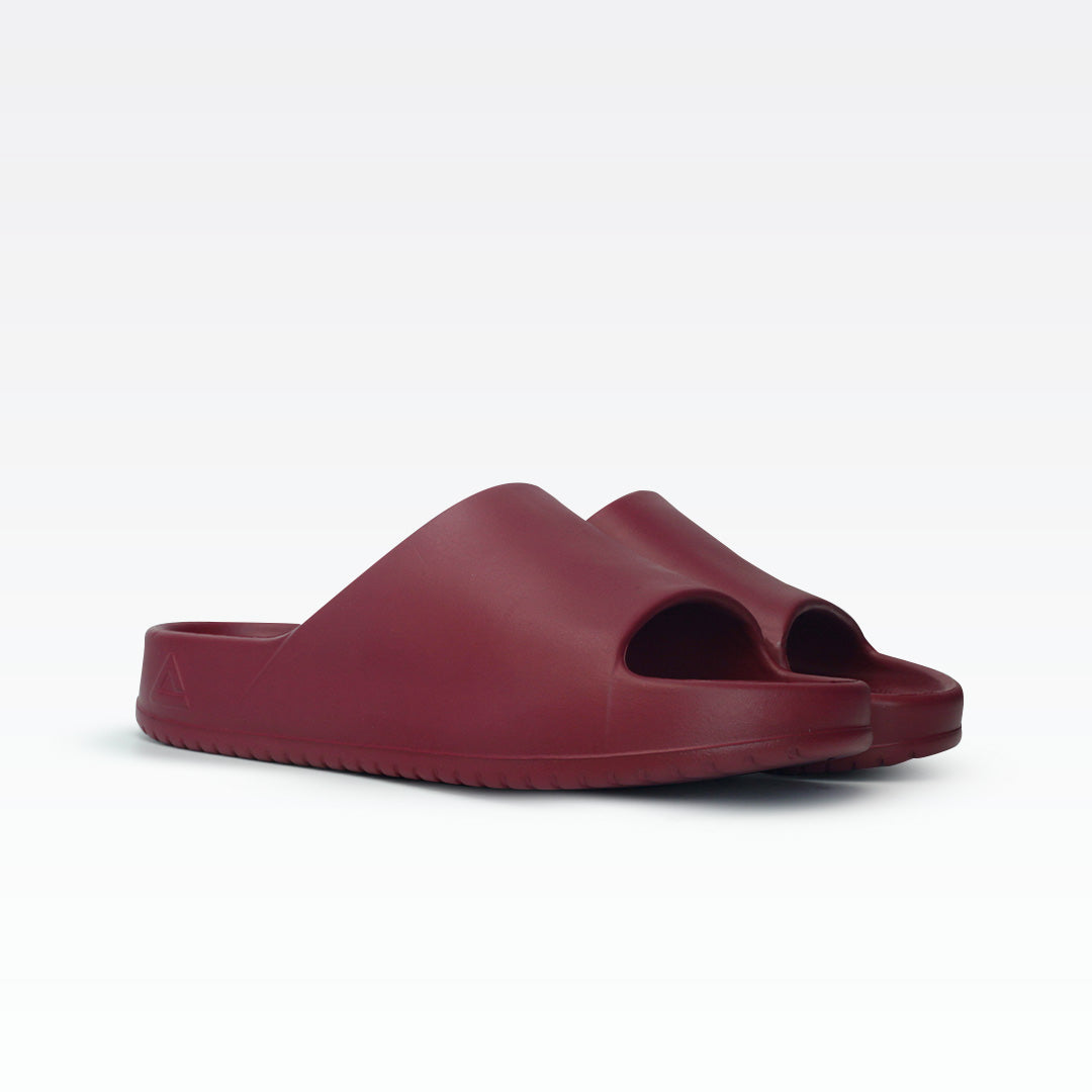Peak slippers Burgundy