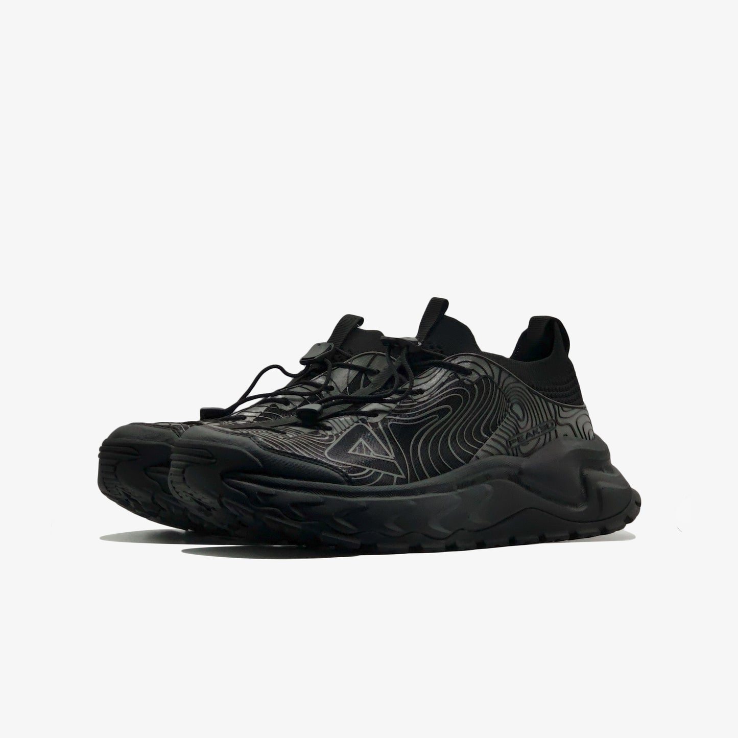 Peak sports shoes black ice grey