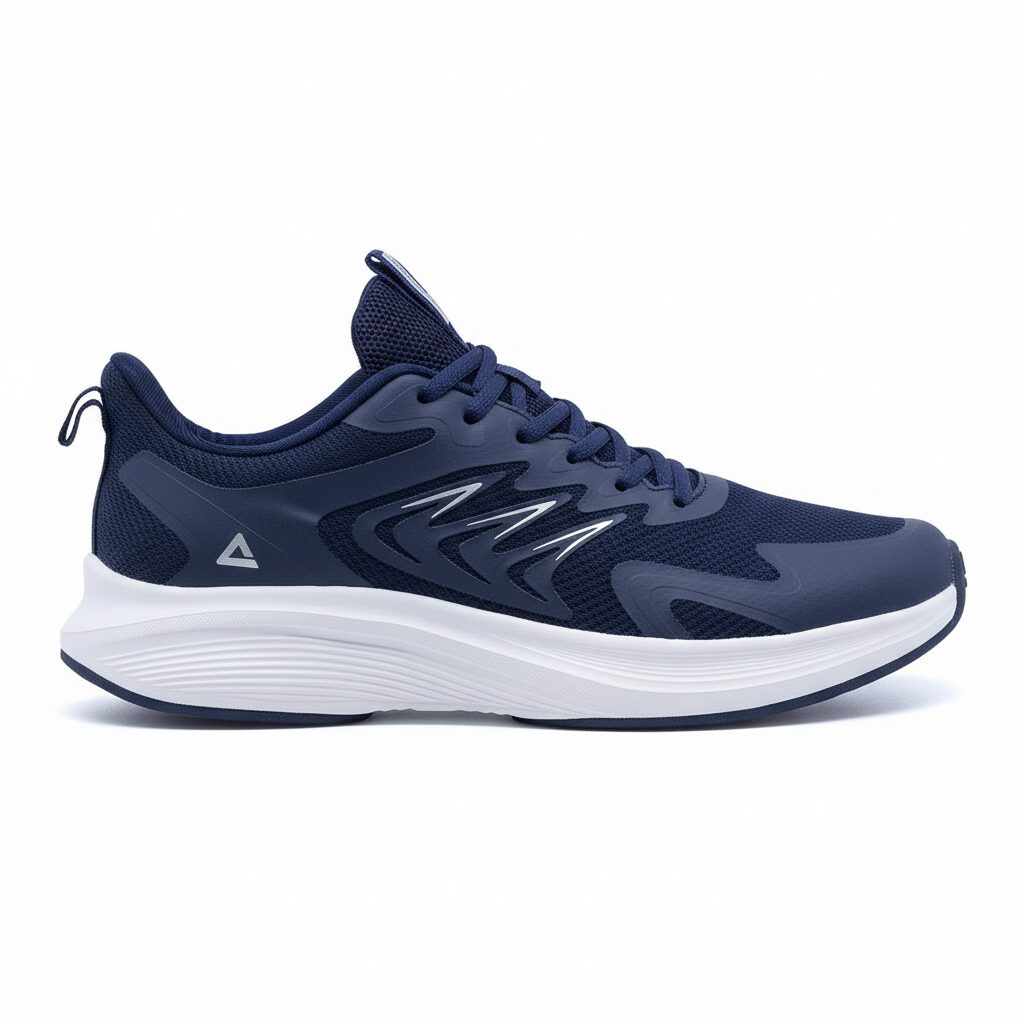 Peak casual shoes Navy white