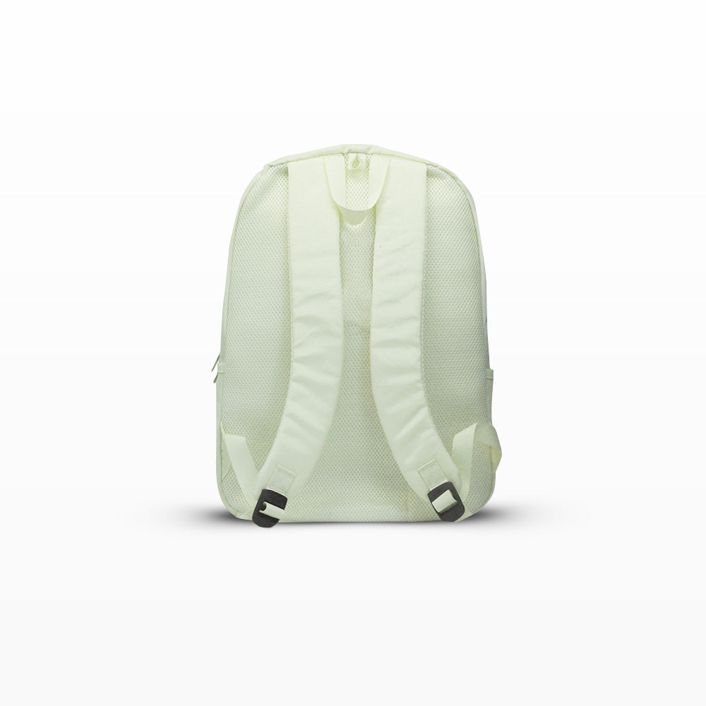 Peak backpack white beige