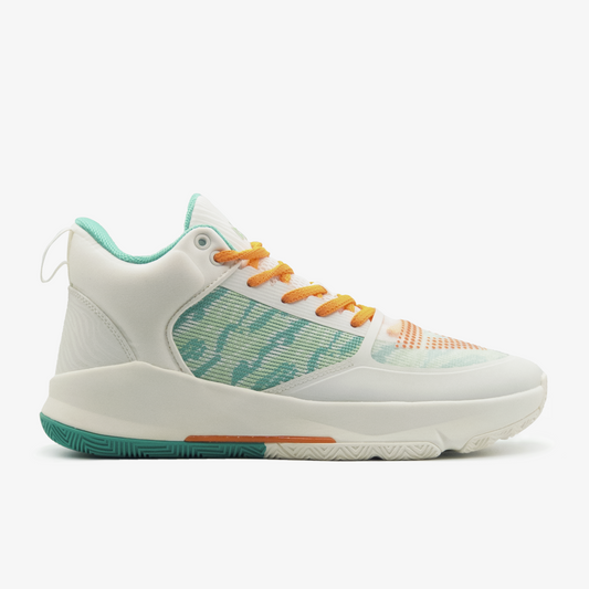 Peak basketball shoes off white green