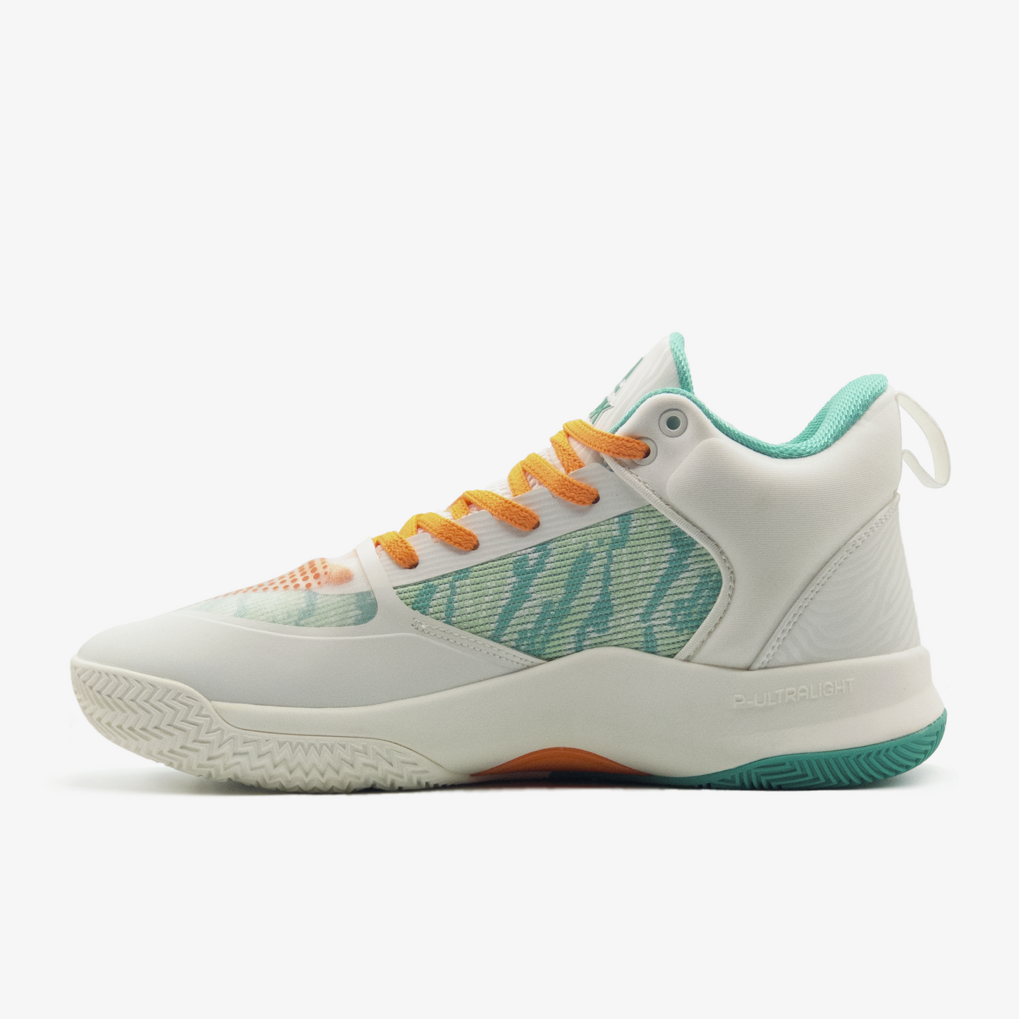 Peak basketball shoes off white green