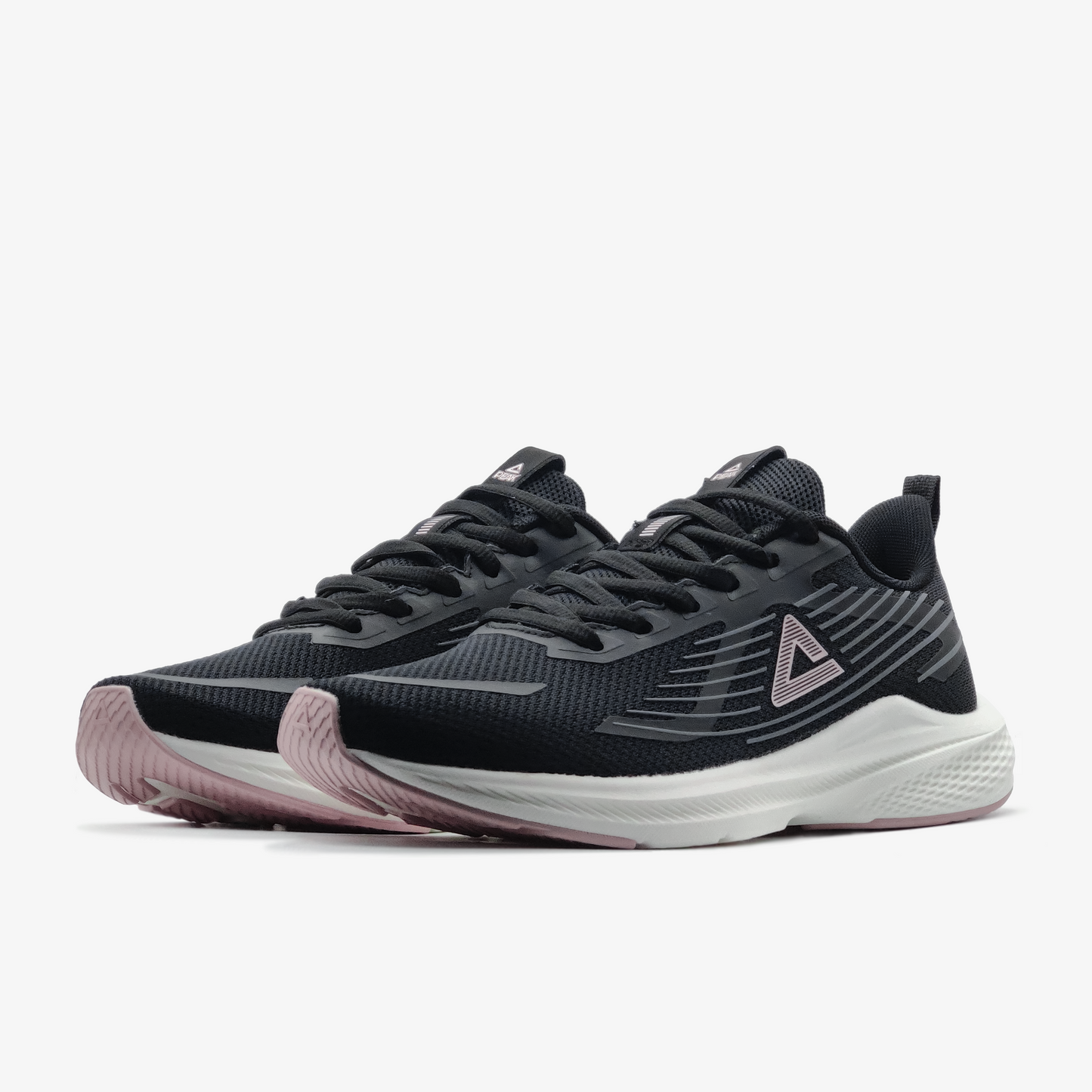 peak running shoes black