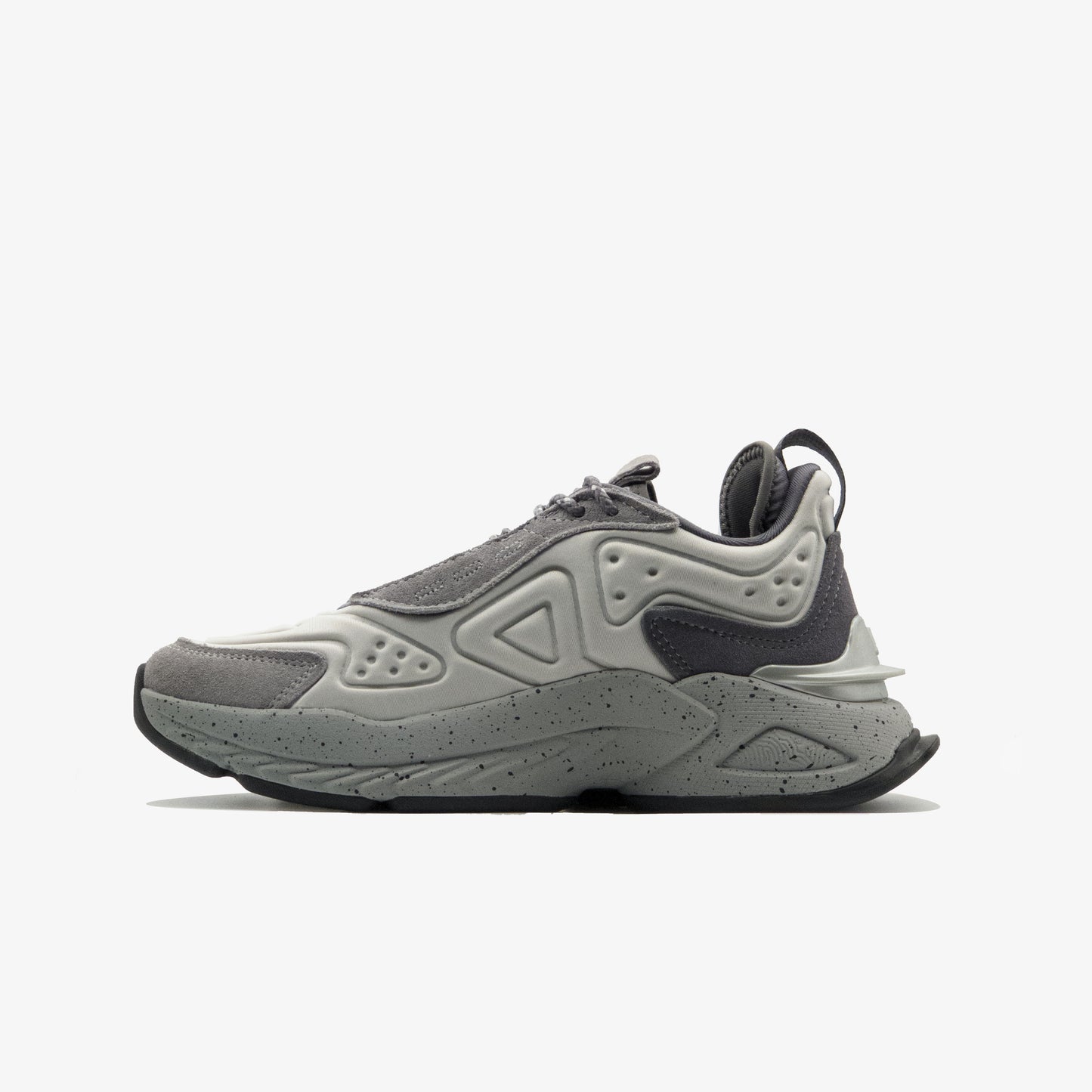 Peak casual shoes Lt grey Mid grey