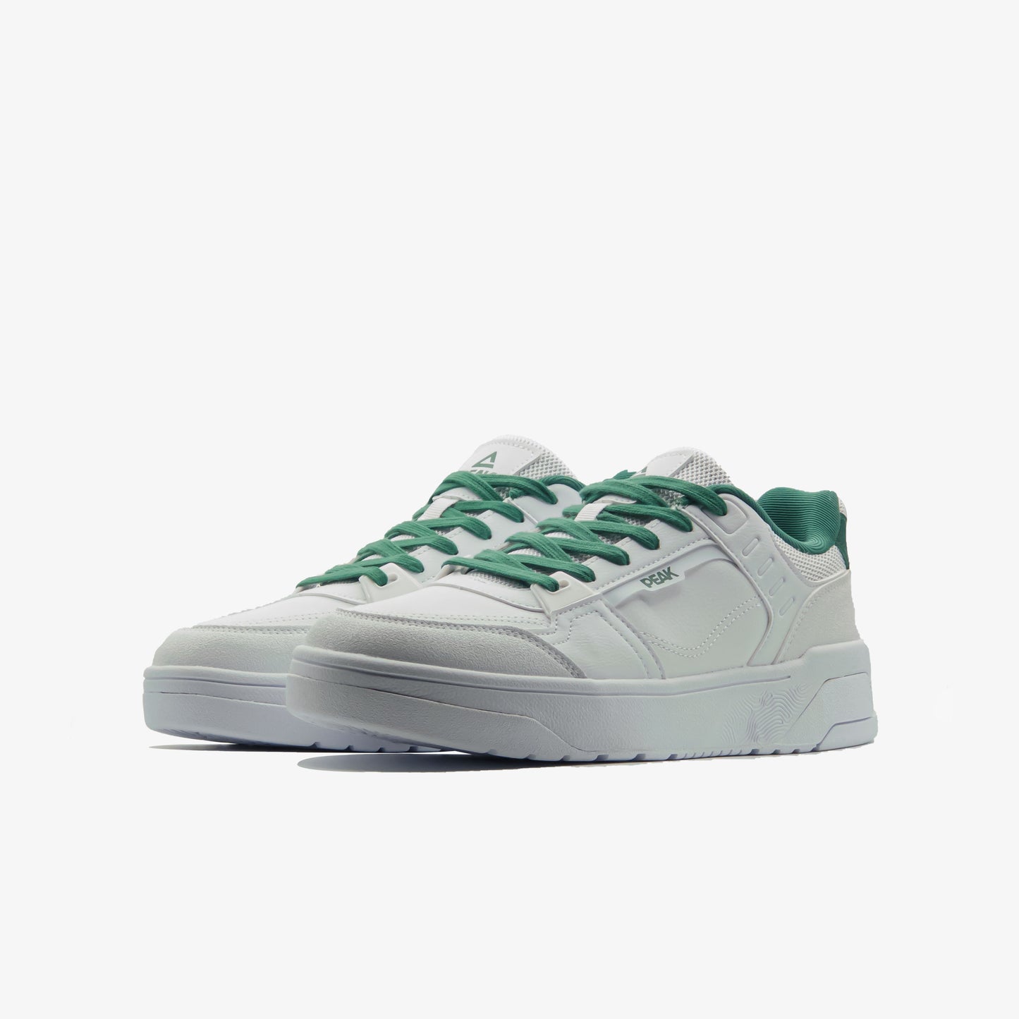 Peak fashion culture shoes white grass green