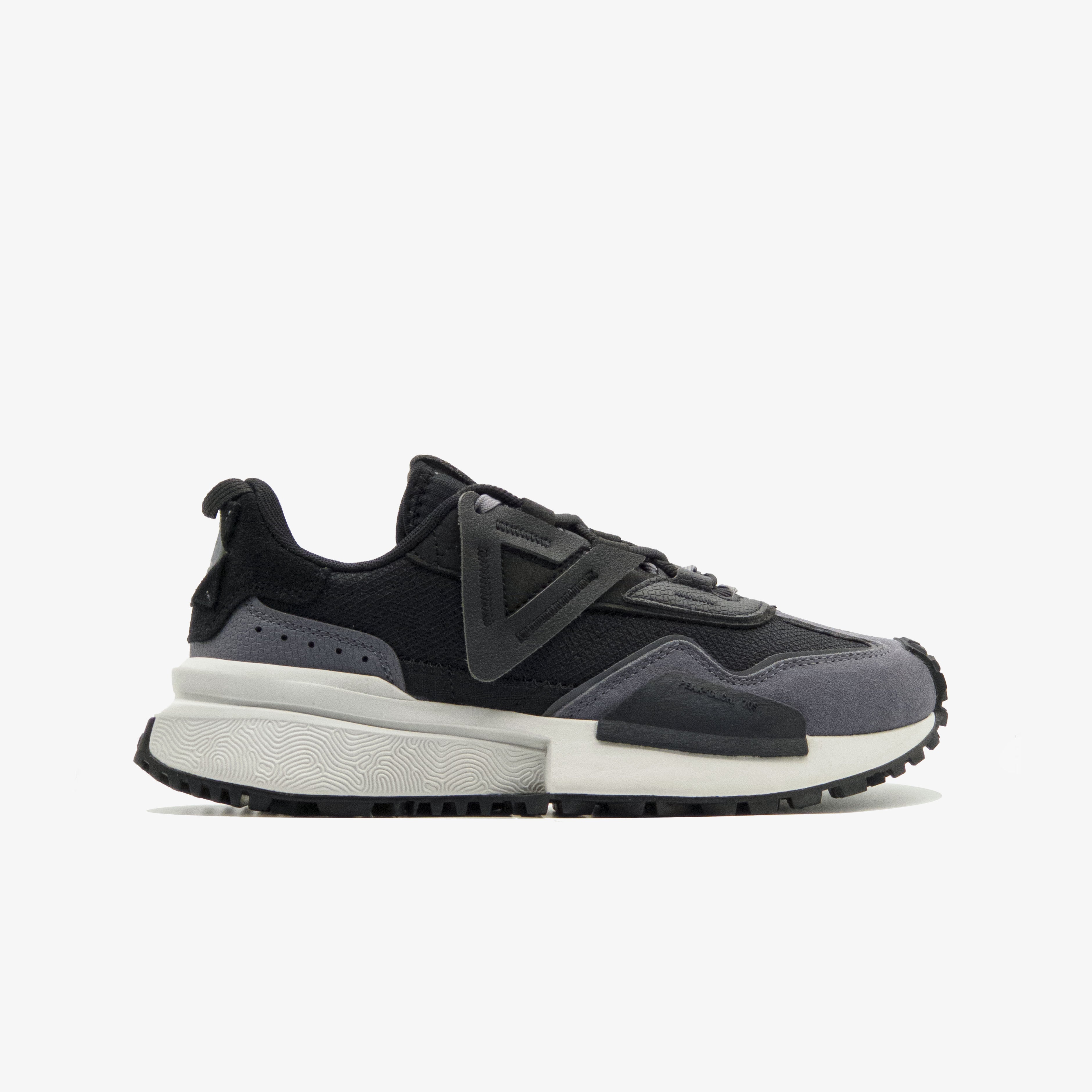 Peak Fashion Casual Shoes Black Paloma Ash