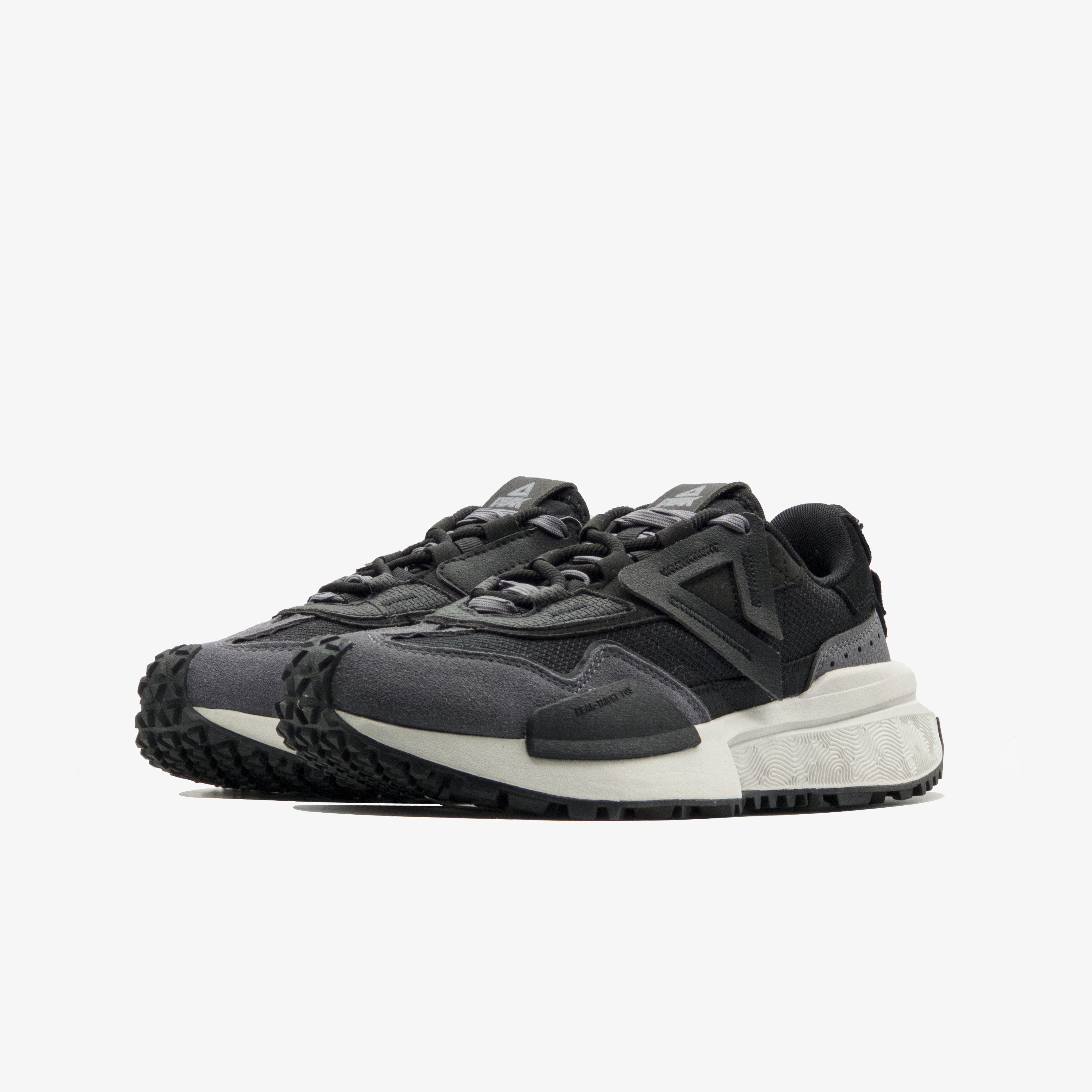 Peak Fashion Casual Shoes Black Paloma Ash