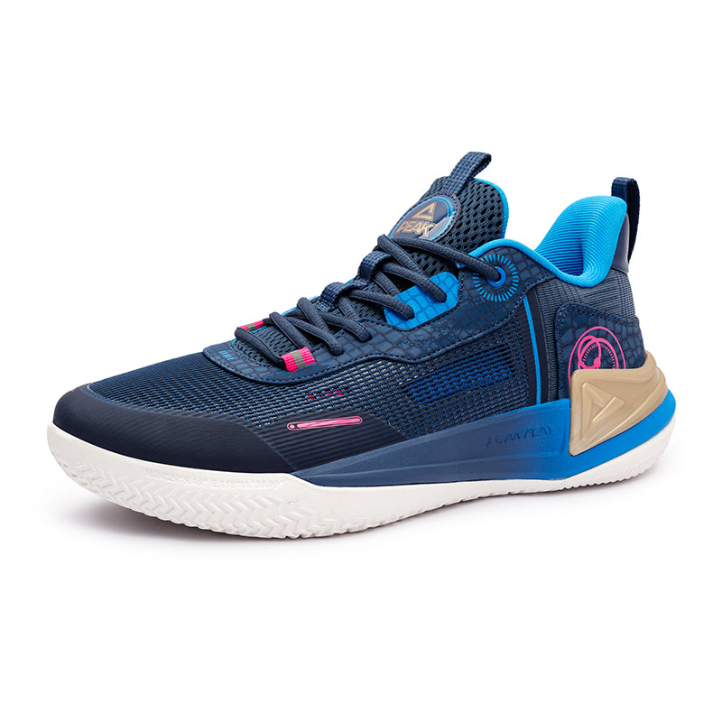 Peak Basketball Match Shoes Dark Blue