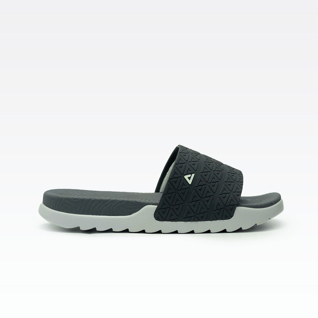 Peak taichi slippers Mid grey light grey