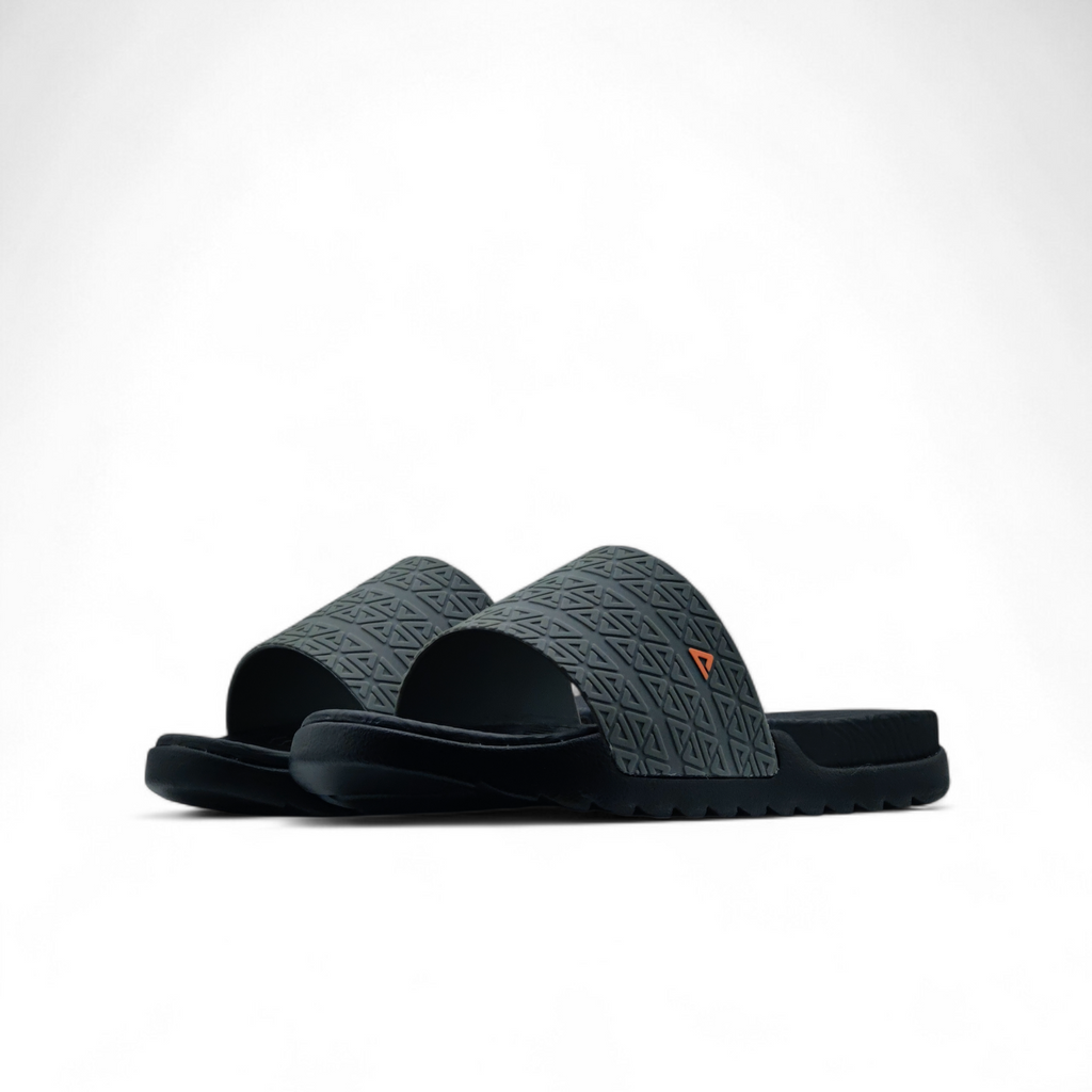 Peak Taichi Slippers Brown Dark Green Black