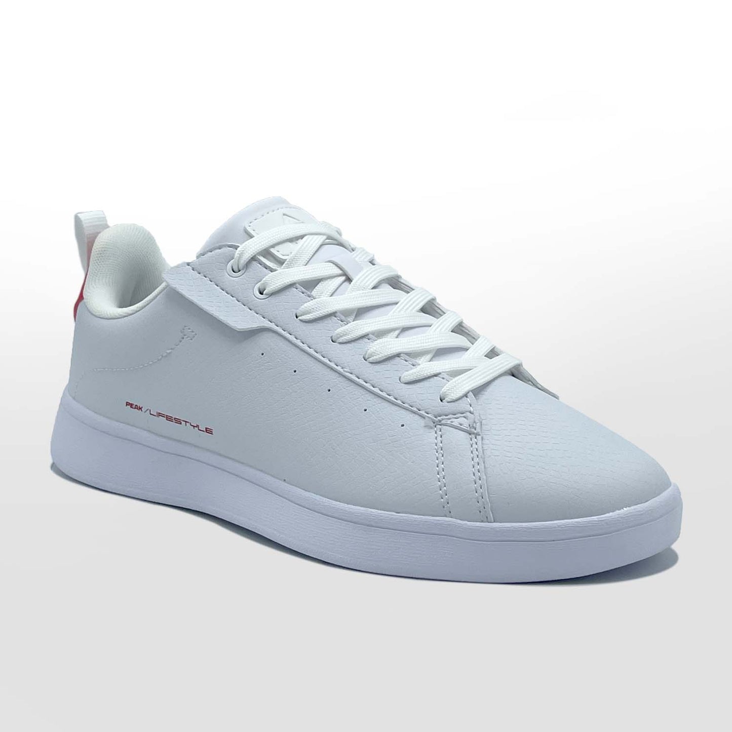 Peak Tibby Casual Shoes White Red
