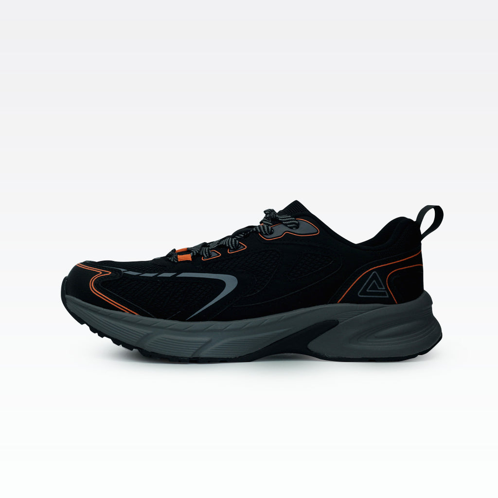 Peak Sports Shoes Black Paloma Gray Orange