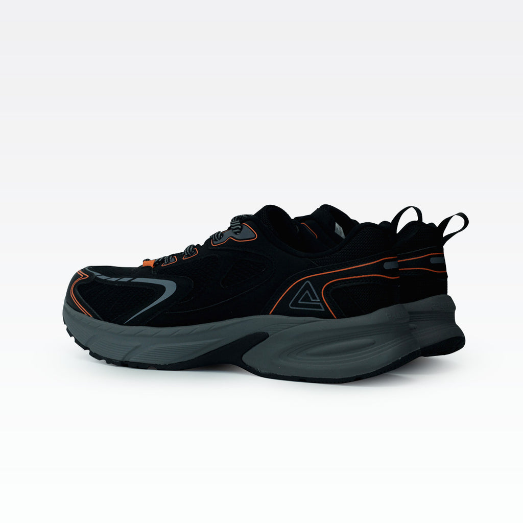 Peak Sports Shoes Black Paloma Gray Orange