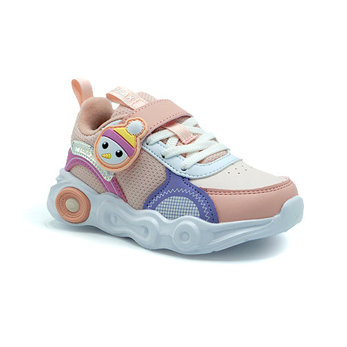 Peak Kids Running Shoes Lt Pink