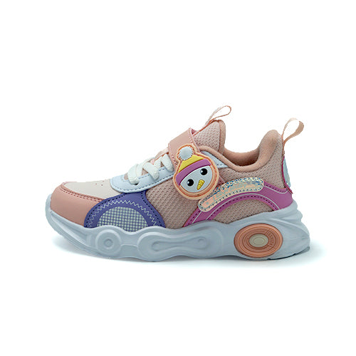 Peak Kids Running Shoes Lt Pink