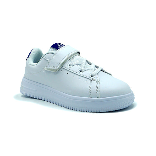 Peak kids casual shoes white purple