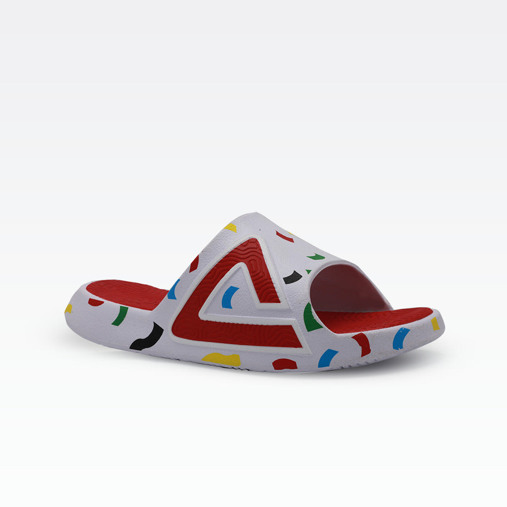 Peak Taichi Slippers White Red