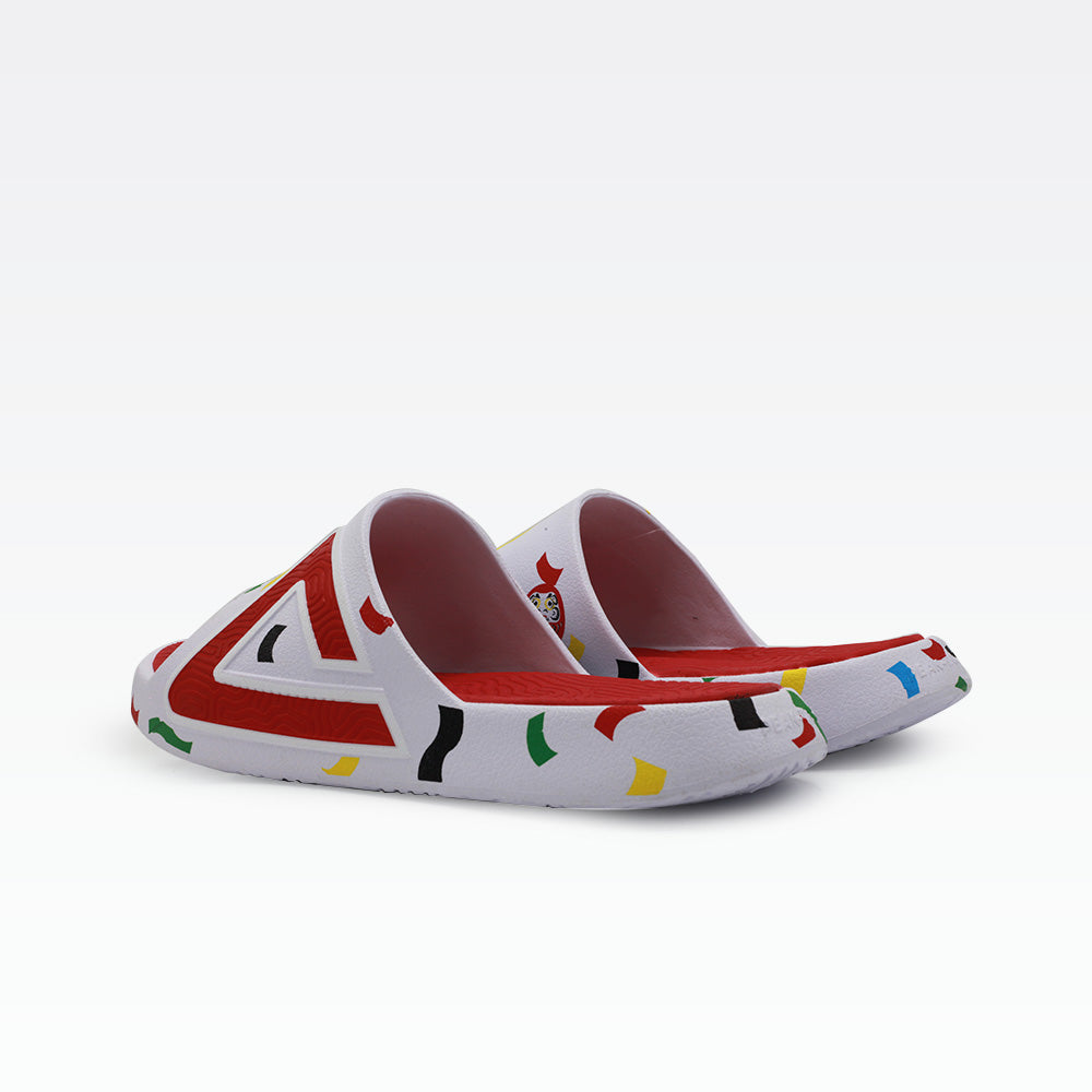 Peak Taichi Slippers White Red