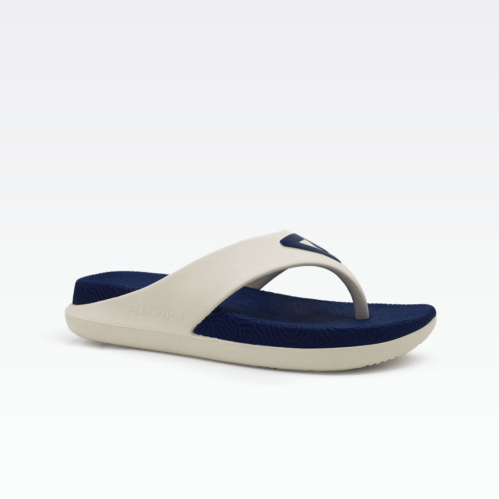 Peak taichi slippers Off white blue