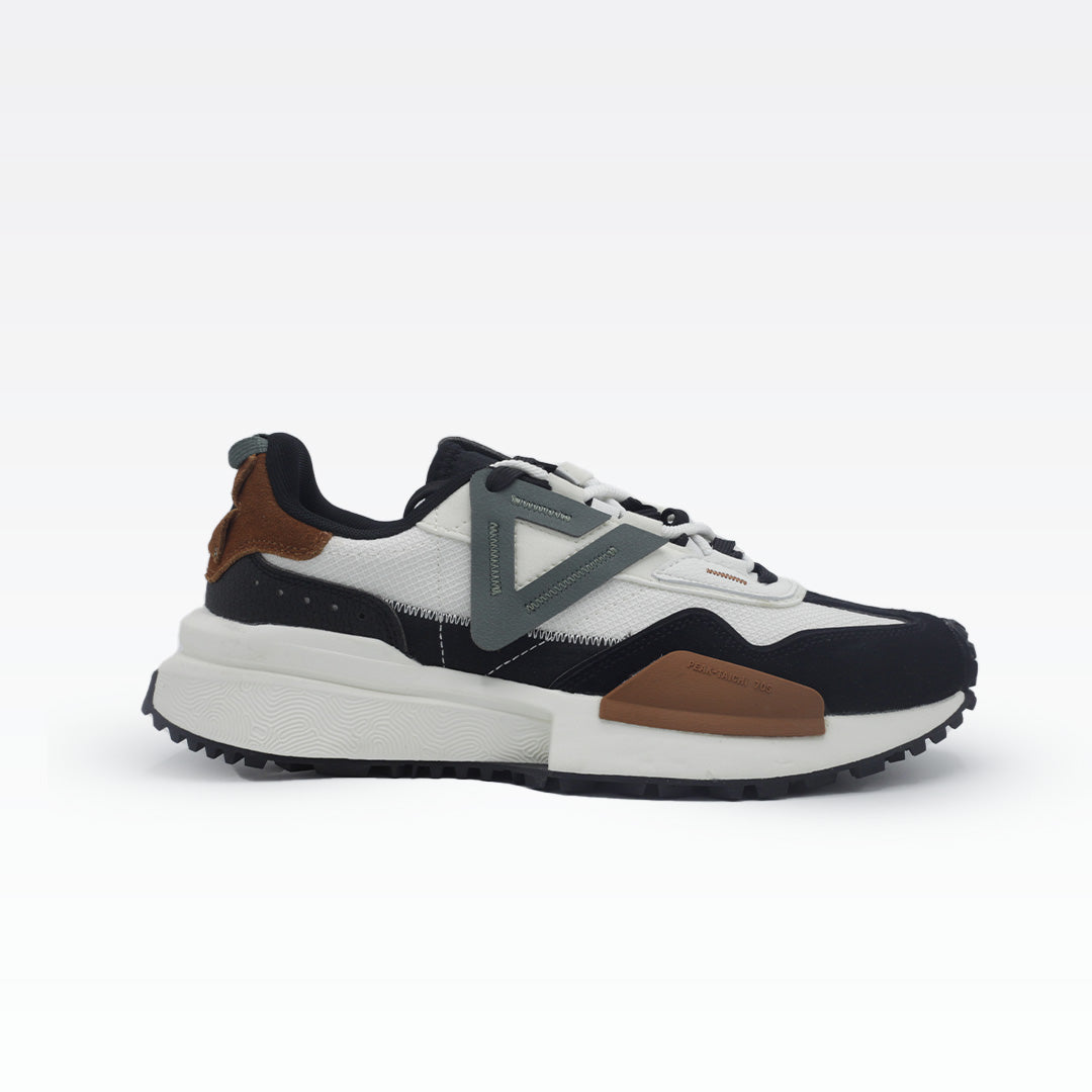Peak taichi casual shoes milky white black