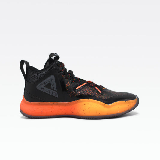 Peak Basketball Shoes Black Orange