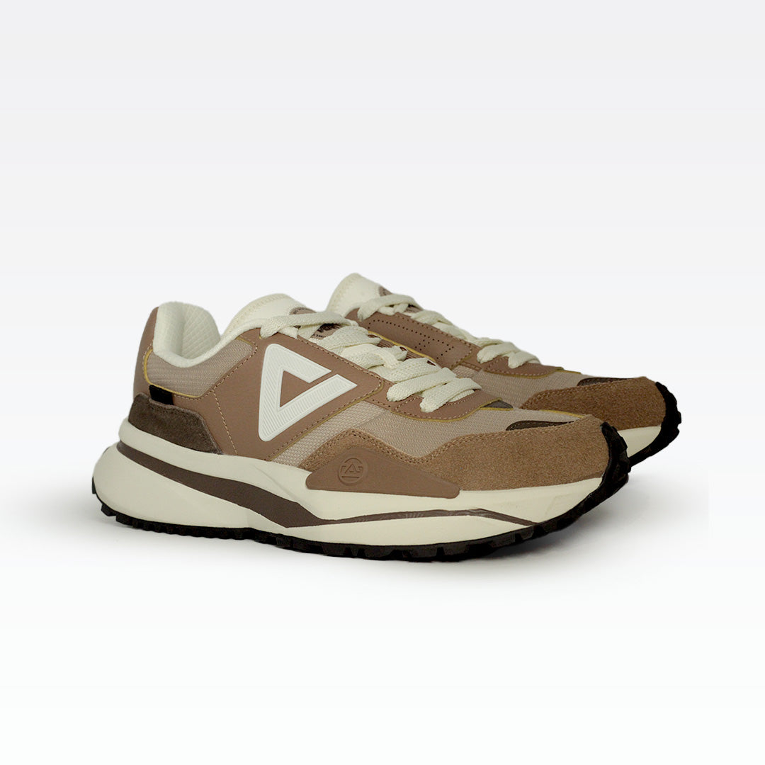 Peak Casual Shoes Toffee Brown Dark Coffee