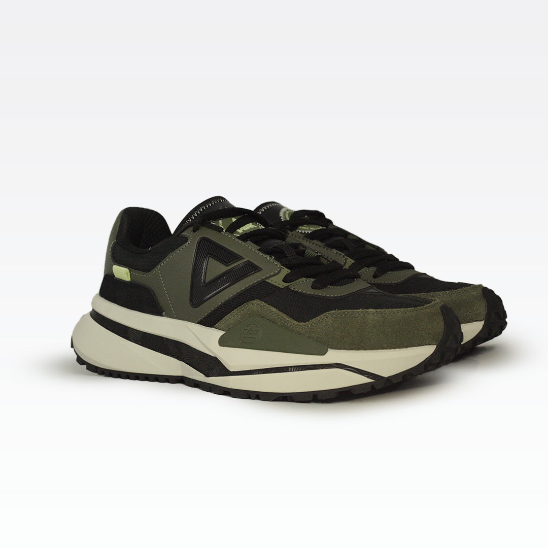 Peak taichi casual shoes Light army green black