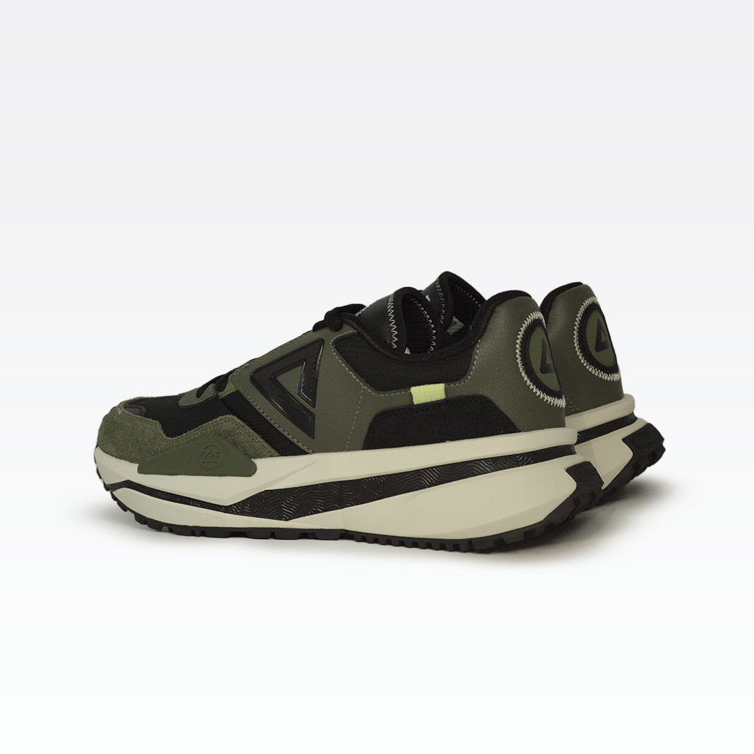 Peak taichi casual shoes Light army green black