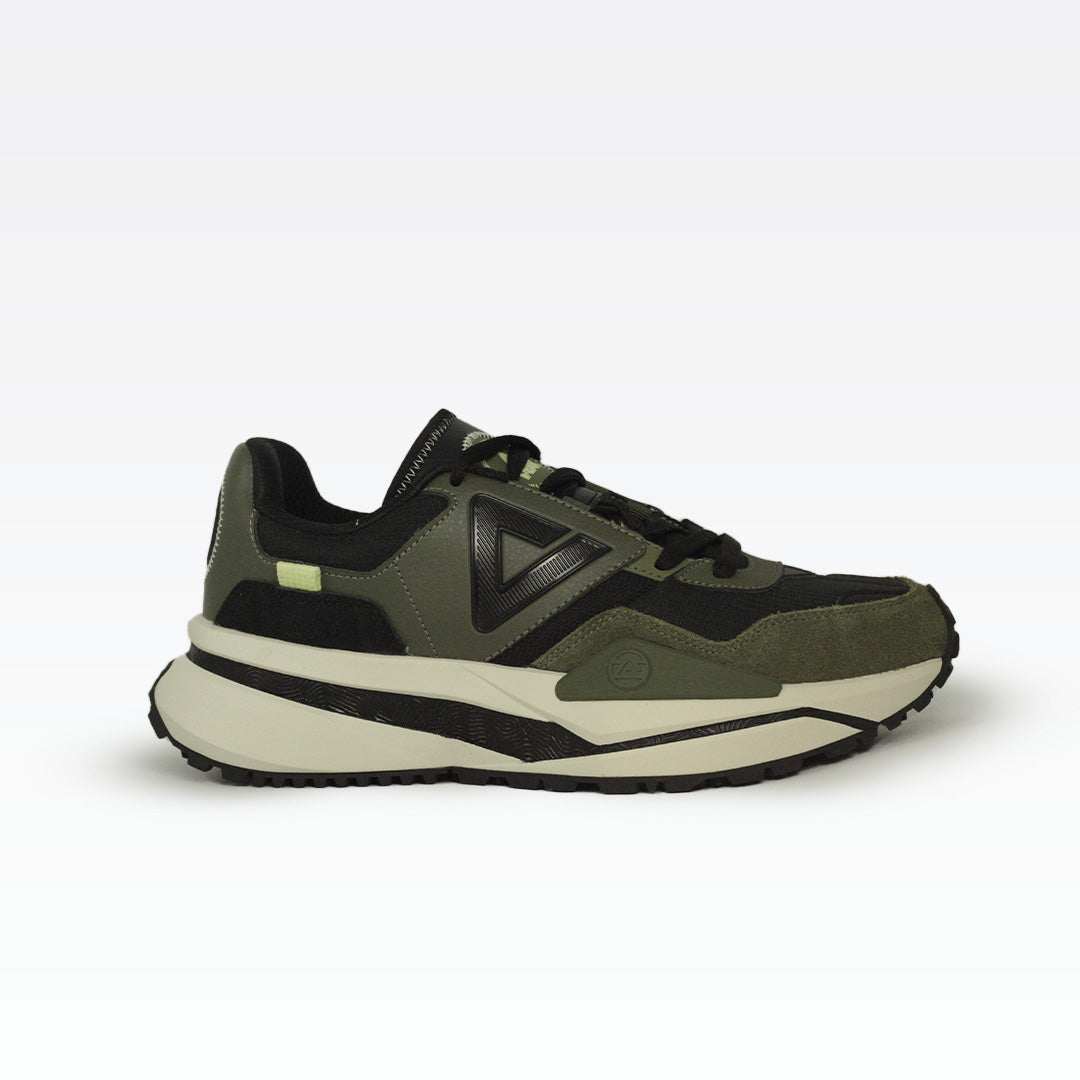 Peak taichi casual shoes Light army green black