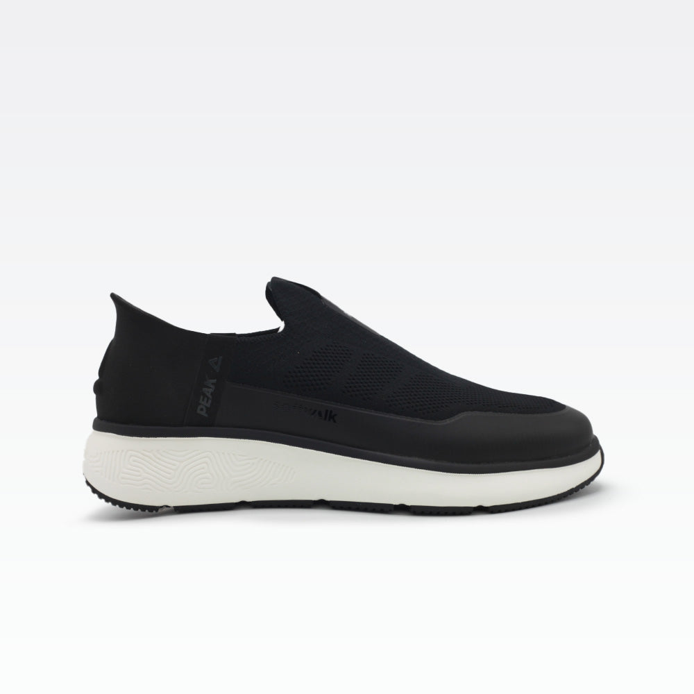 Peak walking shoes black off white