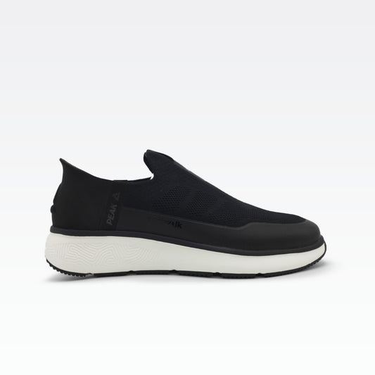 Peak walking shoes black off white