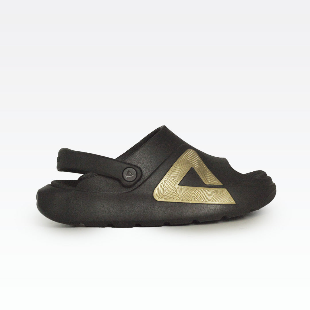 Peak taichi slippers black gold