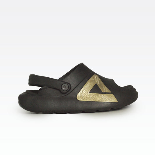 Peak taichi slippers black gold