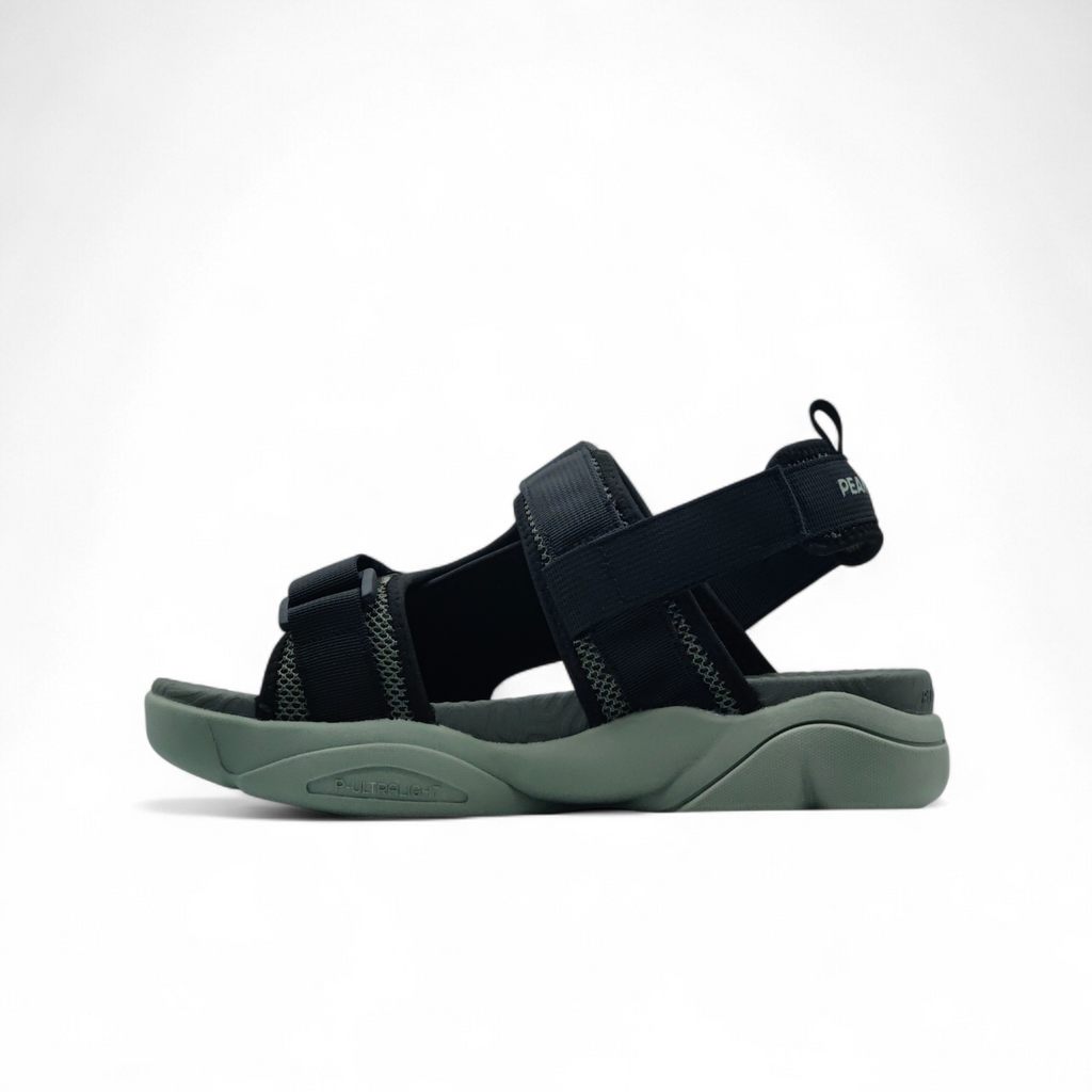 Peak Taichi Sandals Black Olive Green