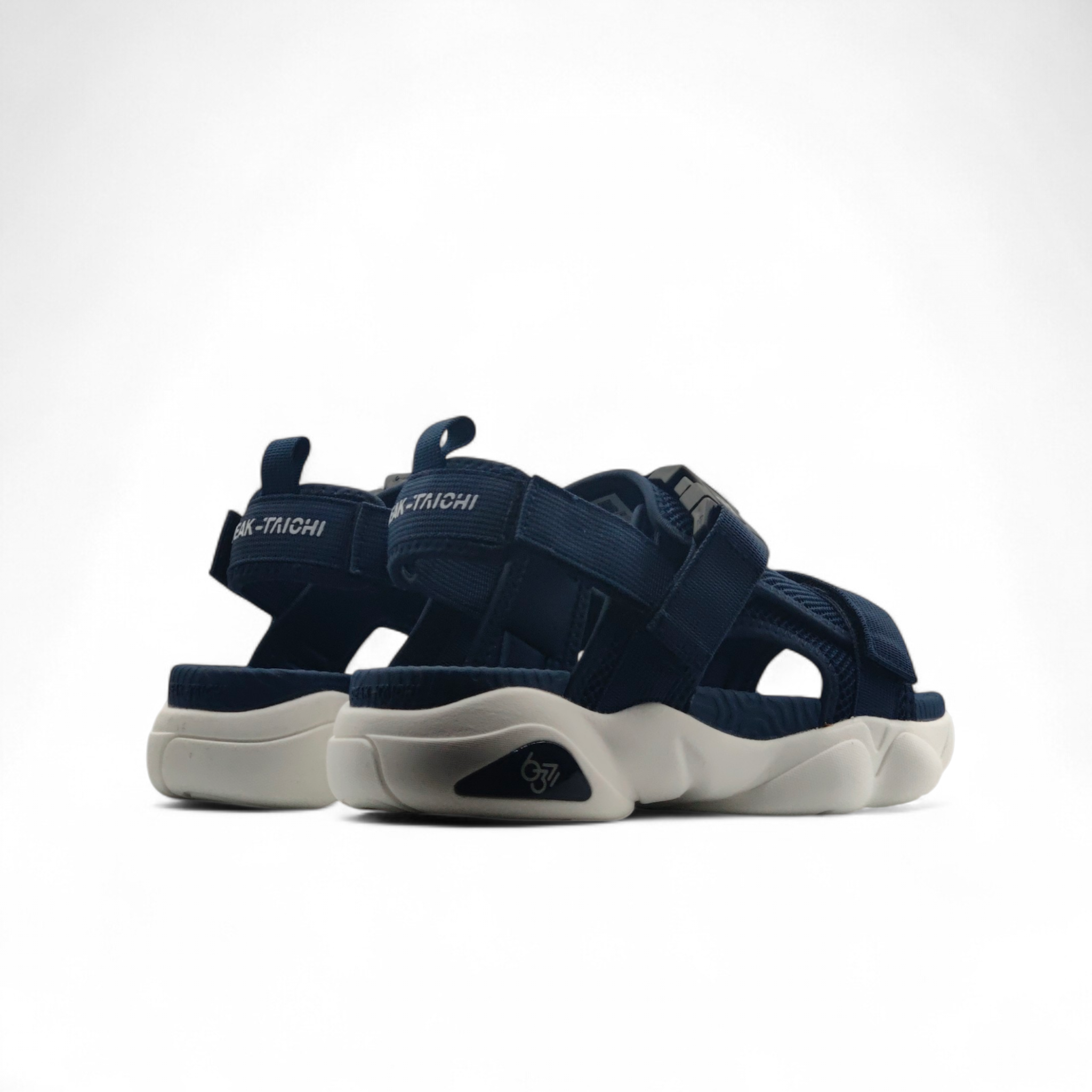 Peak Taichi Sandals Navy Milky White