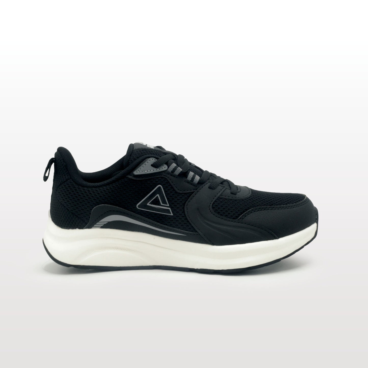 Peak taichi walking shoes black white