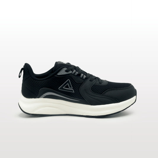 Peak taichi walking shoes black white