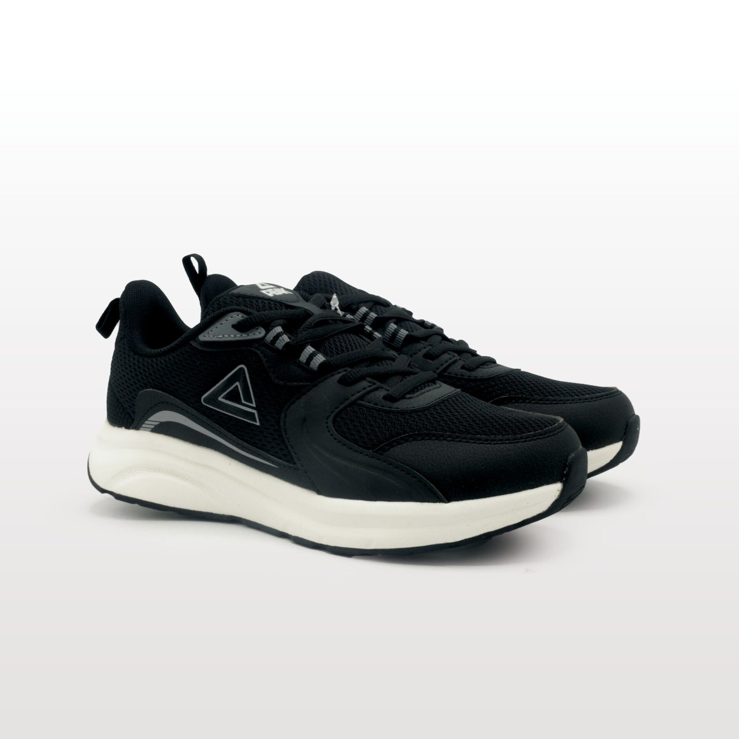 Peak taichi walking shoes black white