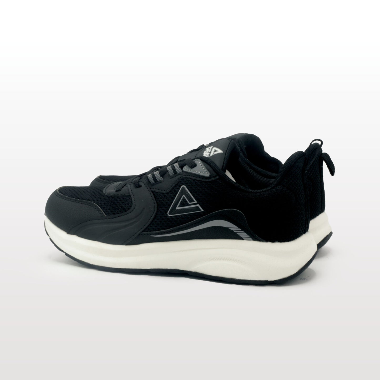 Peak taichi walking shoes black white