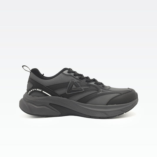 Peak running shoes dark grey black