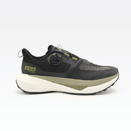 Peak taichi trail running shoes black chrome green