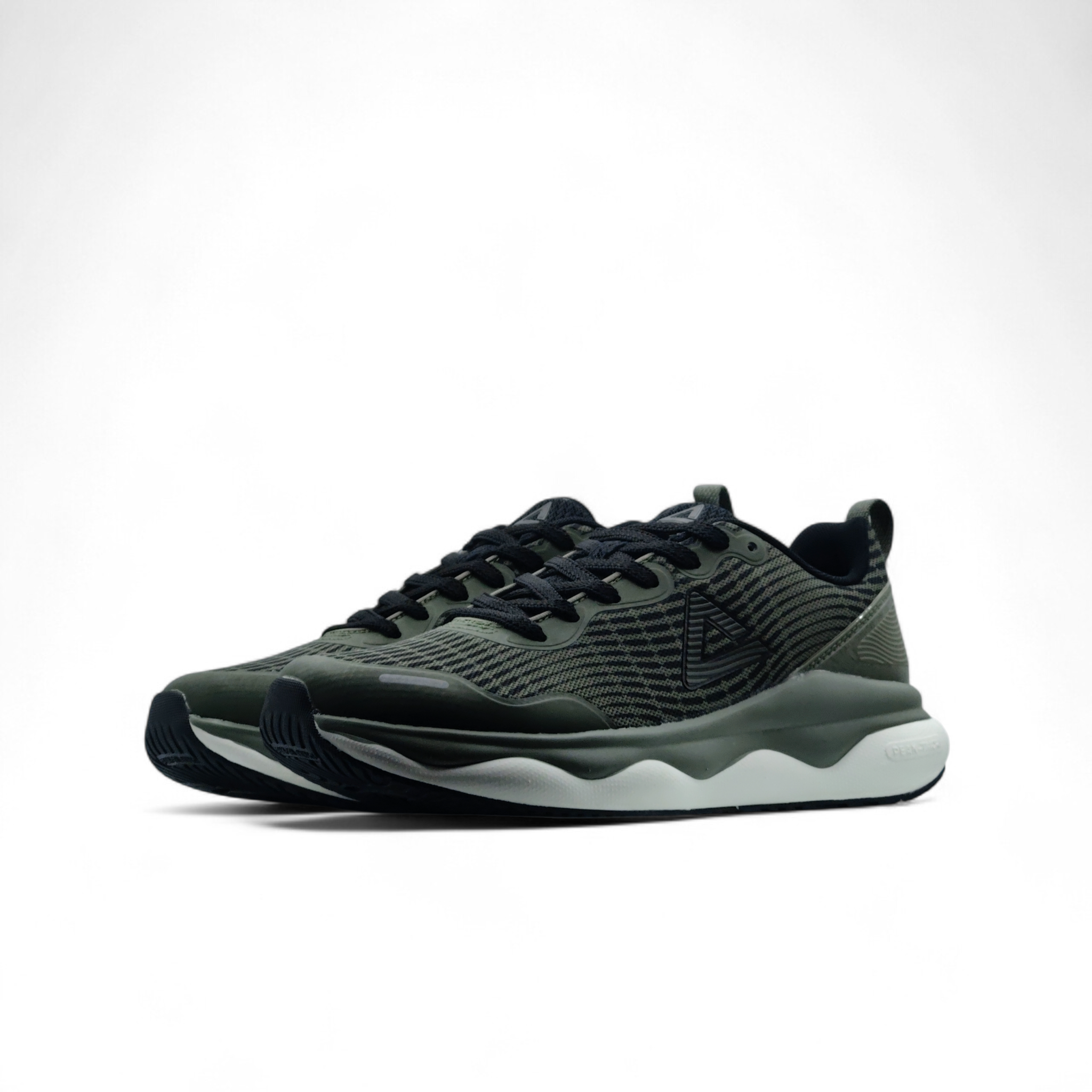 Peak Taichi Walking Shoes Olive Green