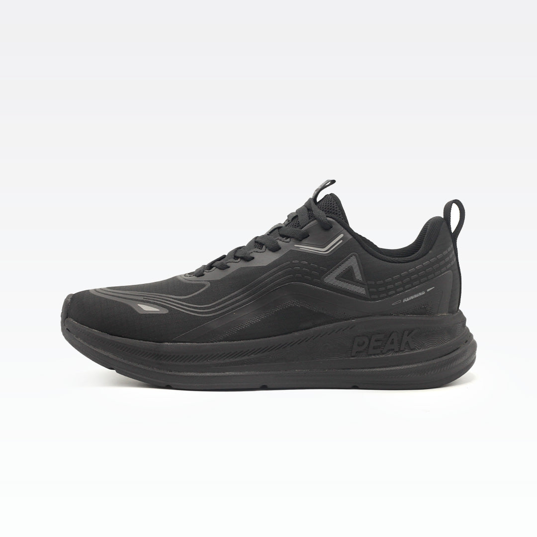 Peak taichi running shoes black
