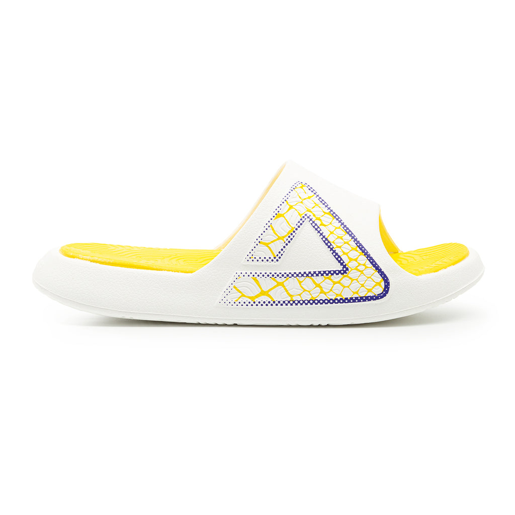 Peak Taichi Sports Slippers White Yellow