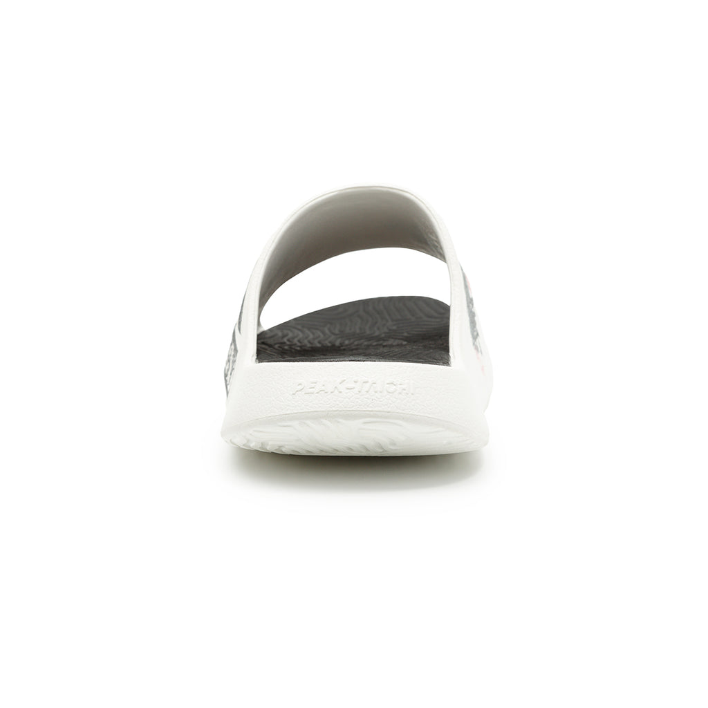 Peak Taichi Sports Slippers White Black