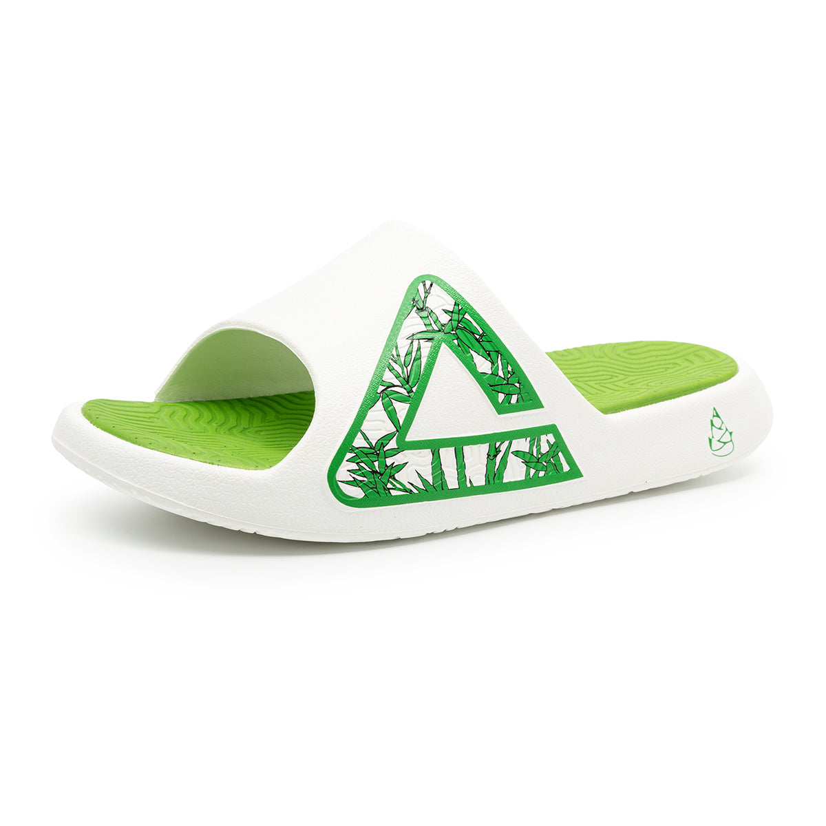 Peak Taichi Sports Slippers White Green